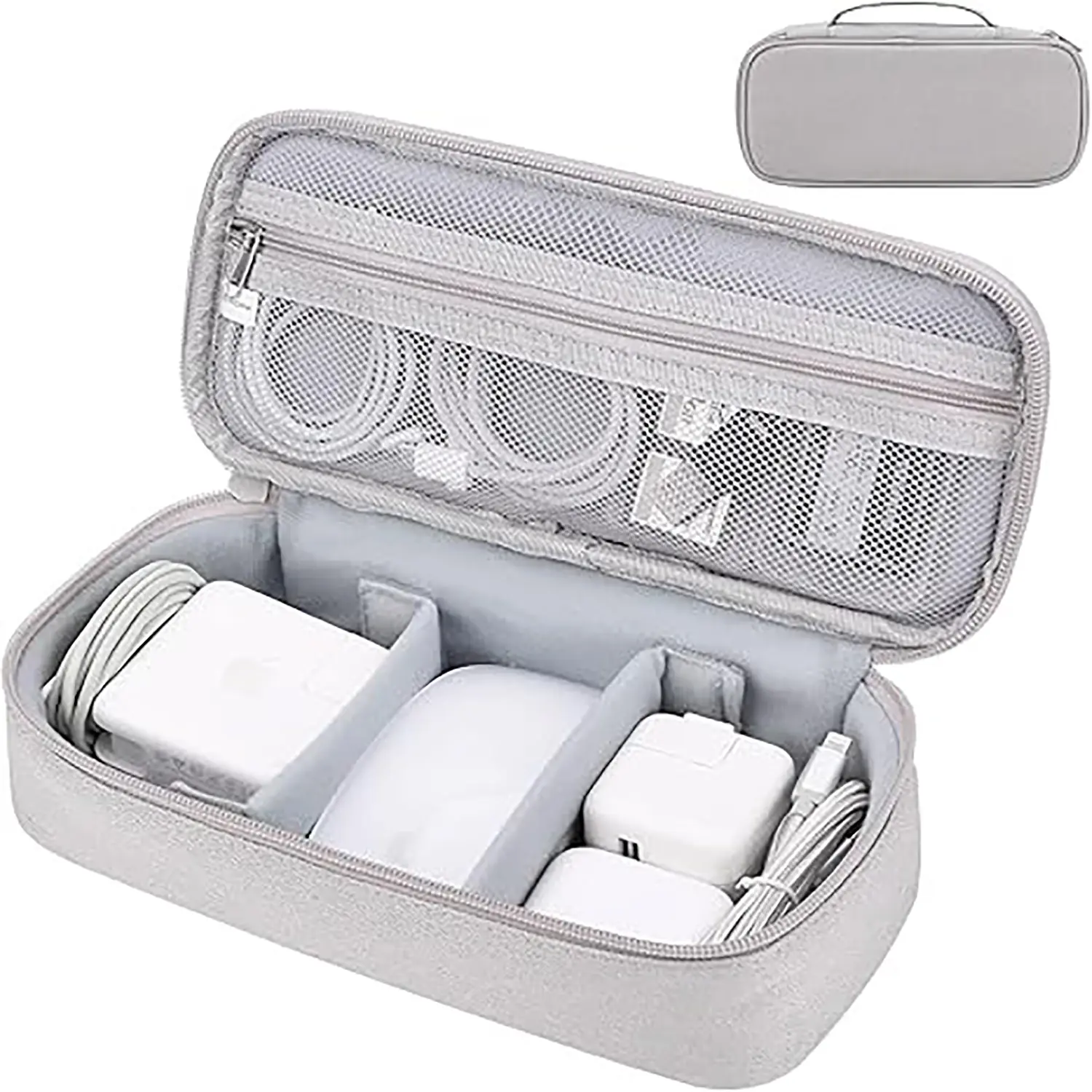 Data cable storage bag, digital accessory storage bag, power bank and earphone storage box, cosmetics storage bag, Versatile Storage Bag Organizer Multifunctional Storage Solution Durable Lightweight Organizer