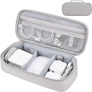 Data cable storage bag, digital accessory storage bag, power bank and earphone storage box, cosmetics storage bag, Versatile Storage Bag Organizer Multifunctional Storage Solution Durable Lightweight Organizer