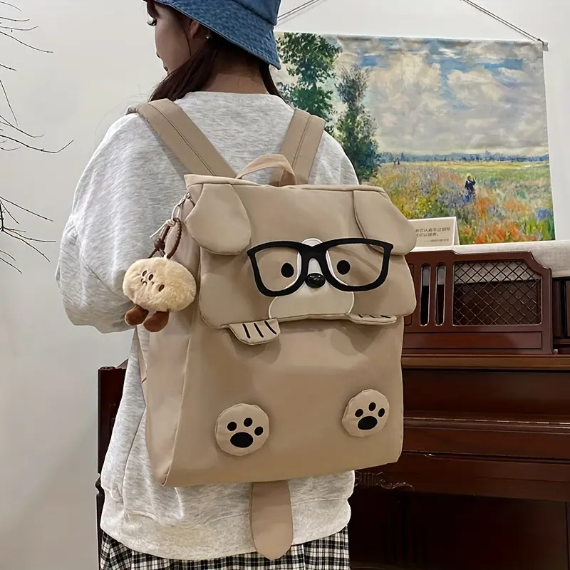 New Fashion Large Capacity Shopping Travel Photography Bag, Cute Women'S Backpack, Adjustable Shoulder Straps