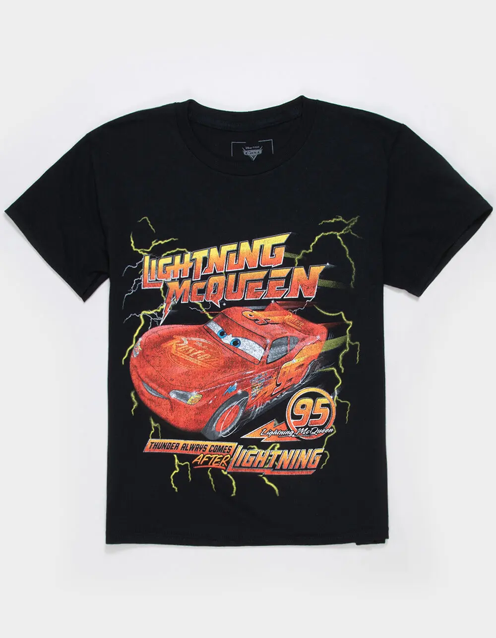 DISNEY Pixar Cars Lightning McQueen Boys Tee