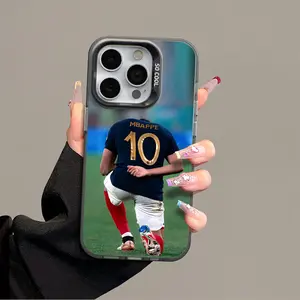 Mbappé IPhone 17 Promax Phone Case Anti Drop Protective Case Suitable For iphone 16 15 14 13 SAMSUNG S26 S25 24 23 22 ULTRA Acrylic Football Phone Case