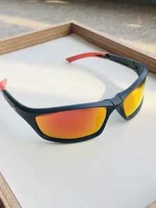 TR Ultra-Light Foldable Sports Glasses｜4-Way Fold Compact, Polarized & Iridescent Lenses. ~24.6g, On-the-Go Style Filter, Cuts Glare & Restores Clear Vision, UV400 & Anti-Glare, for Cycling, Driving & Travel