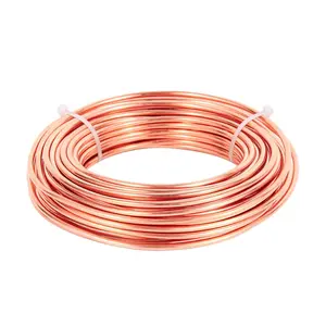 10 Gauge/2.6 mm 10 Feet 5 oz 99.9% Dead Soft Copper Wire for Electroculture Gardening, Jewelry Making, Beading, Science Projects, DIY Artwork, Pure Bare Copper Wire
