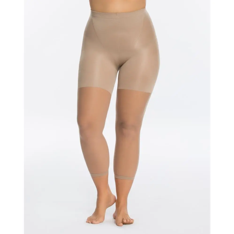 Original In-Power Line Footless Shapewear, Super Control Nylon & Cotton Blend with a Tummy Flattening Panel