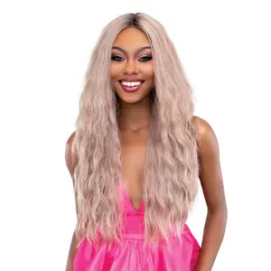 Janet Collection Melt Extended Swiss Lace Front Wig Angel