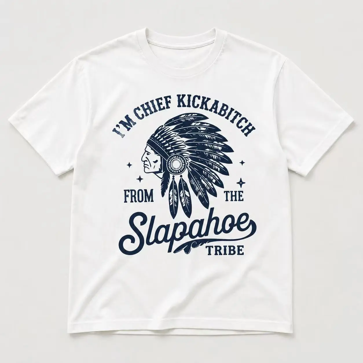 Vintage Graphic T Shirt for Men, Retro Native American Print Short Sleeve Tee, Casual Streetwear Shirt for Everyday Wear