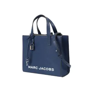 Marc Jacobs The Grind Mini Tote Bag Navy | Structured Everyday Carry