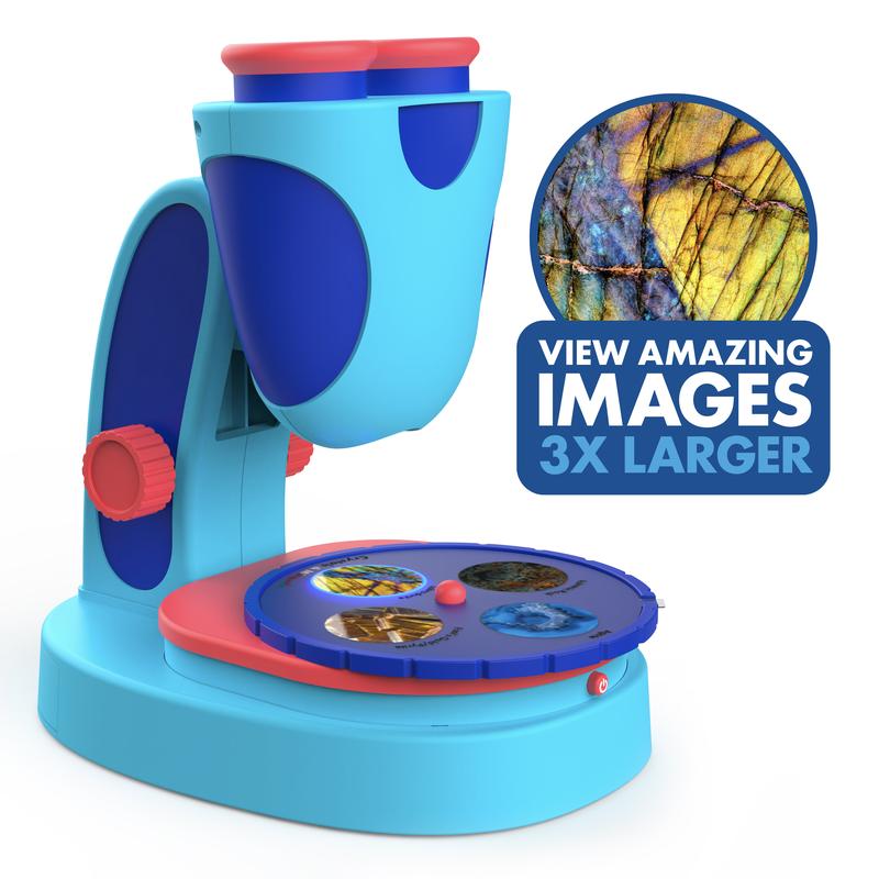 Educational Insights GeoSafari Jr. Kidscope, Kids Microscope, STEM Toy, Gift For Boys & Girls, Ages 5+