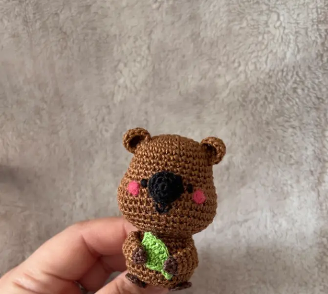 Amigurumi The Happiest Animal on Earth Quokka *Made2Order* Amigurumi, Crochet, Handmade