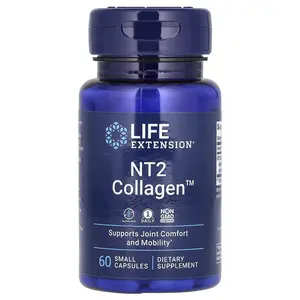 Life Extension NT2 Collagen, 60 Small Capsules (40 mg per Capsule)