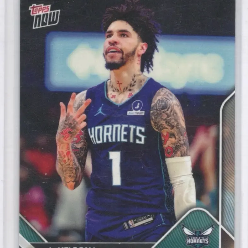 2025-26 Topps Now NBA 181 LaMelo Ball Charlotte Hornets Career High 10 3P PR 833