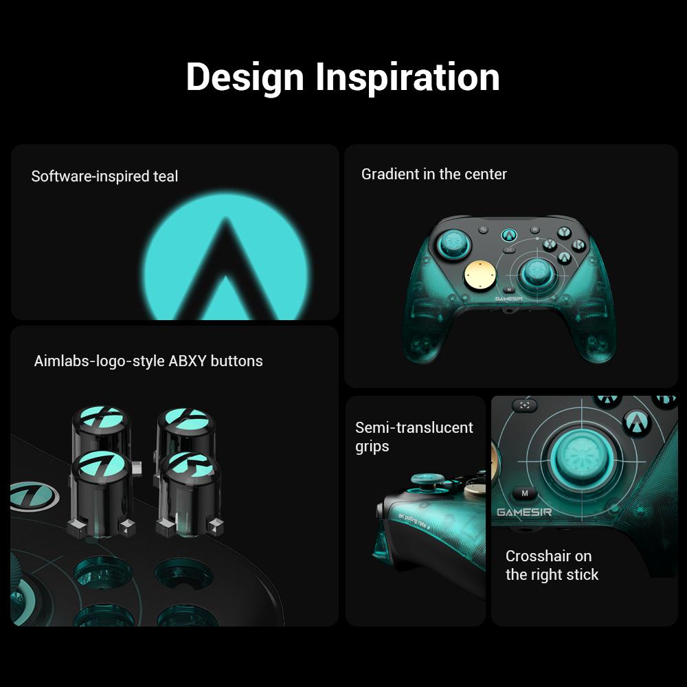 GameSir G7 Pro 8K PC Aimlabs Edition (Not for Xbox) Esports Controller for PC, Android, iOS, Switch