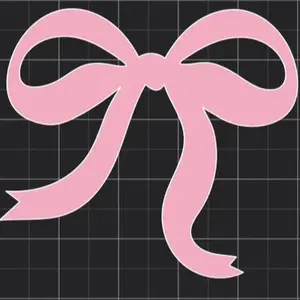 Bow sticker