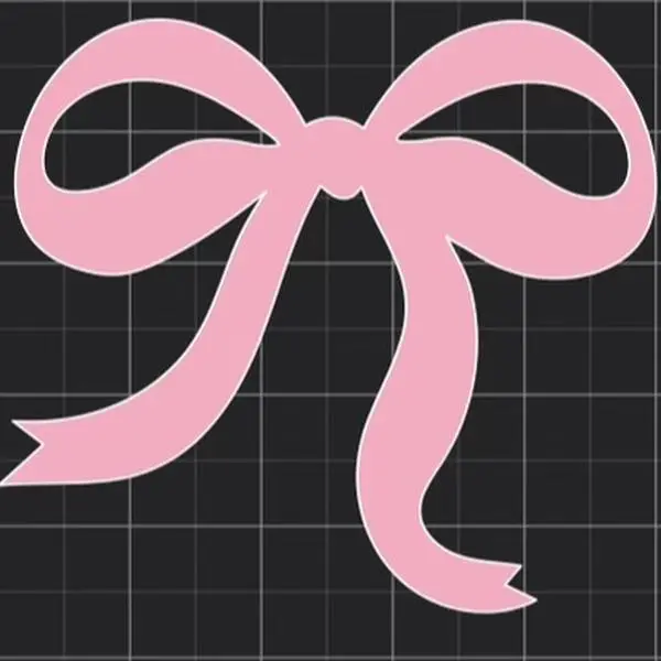 Bow sticker