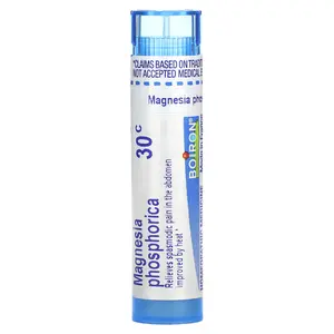 Boiron Magnesia Phosphorica, 30C, Muscle Cramp Relief, Approx 80 Pellets