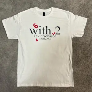 XavierSoBased Merch With 2 album Shirt Y2k Hip Hop Merch, Music Lover Shirt, Gift for Fans