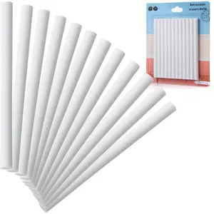 - Eraser Refill, 12 Pack,  Mechanical Eraser Refills, Replacement for Retractable Erasers, Smudge-Free, , Ideal for Artists, Students and Office Use