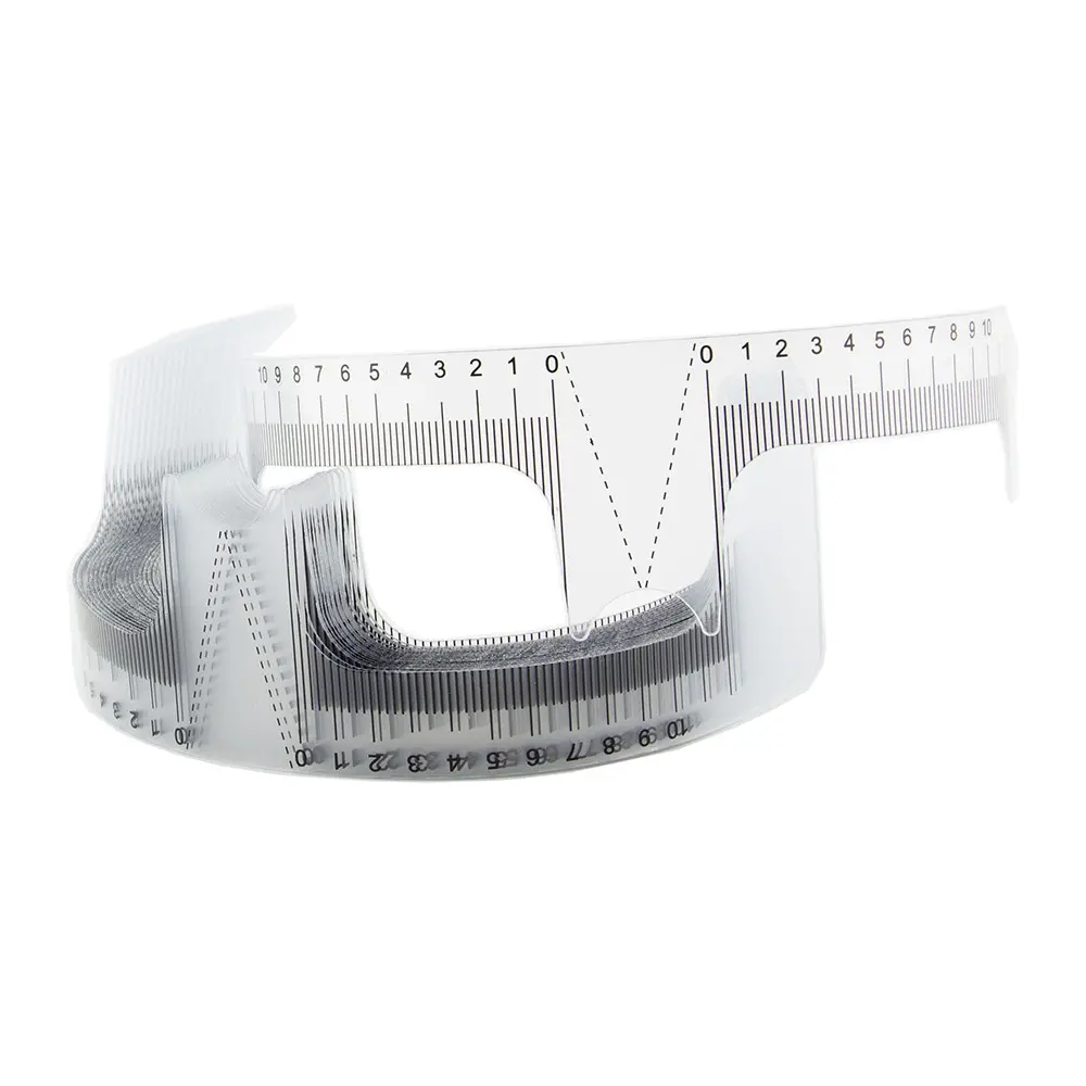 1pc Reusable Eyebrow Ruler Tool Permanent Cosmetic Makeup Eye Brow Grooming Tattoo Stencil Shaper Shaping Rule Measure Tools Precision Measurement Makeup Measures