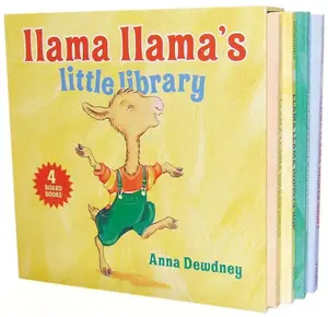 Llama Llama Little Library (Boxed Set) – Includes Wakey-Wake, Hoppity-Hop, Zippity-Zoom, and Nighty-Night by Anna Dewdney