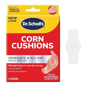 Dr.Scholls Duragel Corn Cushions, Water Resistant, 6 Cushions, 2 Pack Dr. Scholls