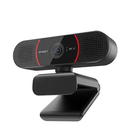 EMEET C960 4K Webcam for PC, 4K UHD Sensor, gaming for Switch 2 camera, Auto Focus, Dual AI Noise Cancelling Mics, Auto Light Correction, 66° FOV, Plug&Play Webcam with Privacy Cover, Works with Zoom/Teams/Skype/Google, TikTokShopBlackFriday, SummerVibes,