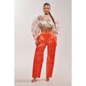 INFINITY TROUSER IN ORANGE