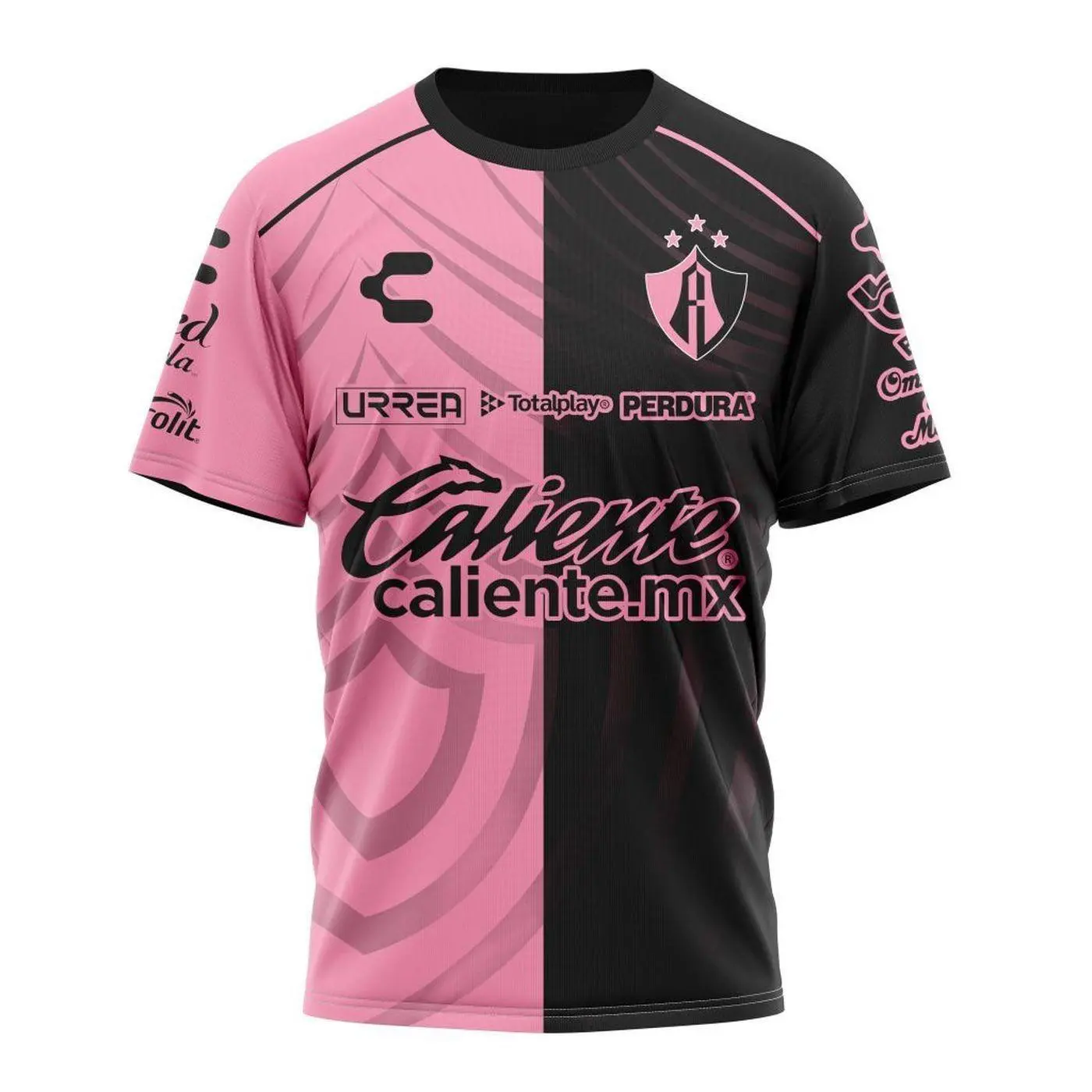 LIGA MX Atlas F.C Shirt 3D Special Home In Pink Kits Design ST2401 All Print Gift