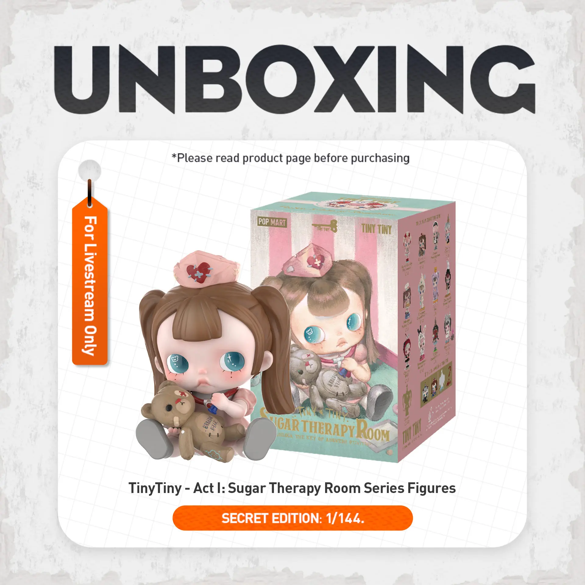 Unboxing-TinyTiny - ACT I: Sugar Therapy Room Series Figures Blind Box Fun Toy-3.0