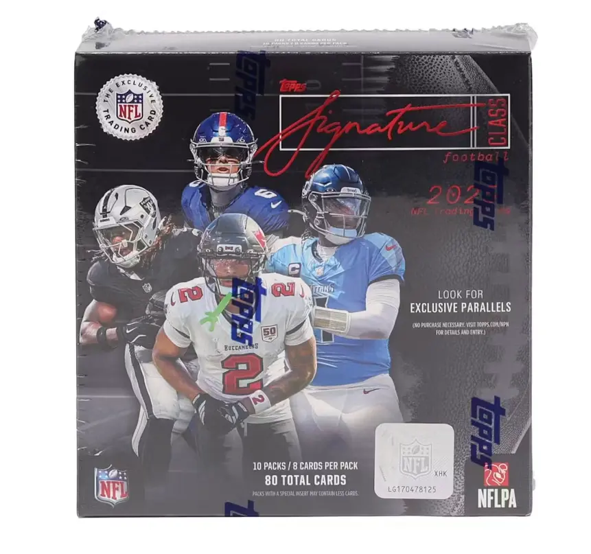 2025 Topps Signature Class Football Mega Box