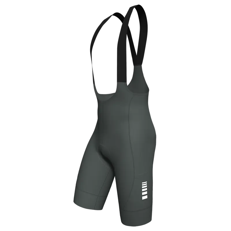 Wulibike Male Progression Cycling Bib Shorts with Shoulder Straps - 4D Extra Thick Gel Padding, 80% Nylon 20% Spandex Moisture-Wick Quick Dry Fabric, Reflective Logos, Anti-Slip Strips, Non-Iron Snug Stretch, Athletic Bottoms, Size S