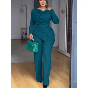 Fashion 2025 New Straight-Leg Pants and Long-Sleeve Top Jumpsuit Plus Size Heart Print Co-ord Set Sleeveless Lace Up Tank Skirt Set Fall Winter Lapel Neck Lounge Floral Spaghetti Strap A-Line Dress Mini Ruffle Sequin Cocktail Dres