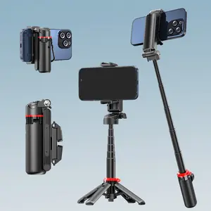 Instant Selfie Stick Tripod with Bluetooth-compatible Shutter, Hands-Free Photography, Portable and Adjustable, Perfect for Travel and Events