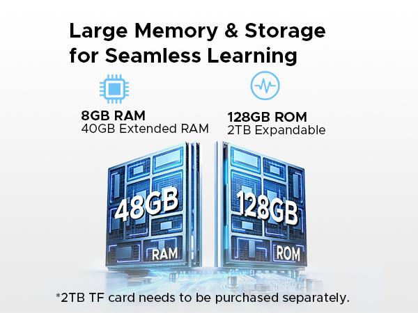 P11 Pro 11" Tablet, Android 16, 48GB RAM + 128GB, 2.4K 90Hz Display, 8800mAh Battery, Octa-Core, Dual Speakers, WiFi 5, AI