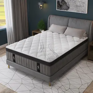 12/14 Inch Twin Full King Queen Mattress,  Memory Foam Pocket Spring Hybrid Mattress in a Box,with Provide Support and Improve Sleep Mattresses,Medium Firm