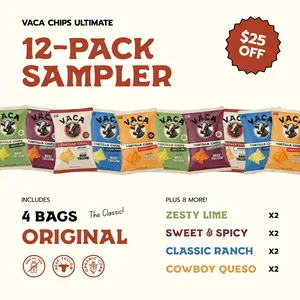 Vaca Chips Ultimate 12-Pack Sampler