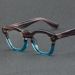Fashion Thick Acetate Retro Reading Glasses Men Women Readers Eyeglass frames