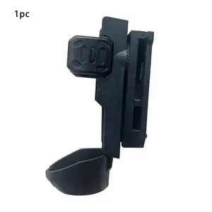 Tactical Flashlight Holster,Flashlight Holster for Belt, Flashlight Holder with Lever Side Lock System Rotatable Torch Holder Fit for 1"-1.55" Dia. Flashlight