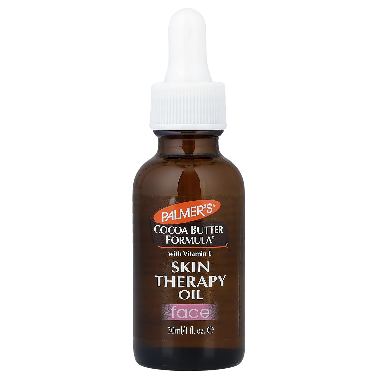 Palmer's Cocoa Butter Formula® with Vitamin E, Face Skin Therapy Oil, Natural Rosehip, 1 fl oz (30 ml)