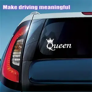 Queen vinyl decal for cars trucks laptops or any smooth solid surface you choose. 8 inches wide.
