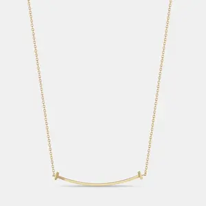 Wishbone pendent necklace