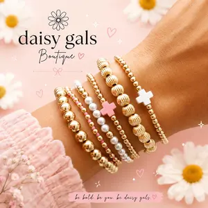Faith & Grace Beaded Bracelet Set