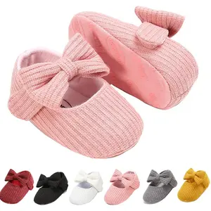 Infant Baby Boys Girls Slippers Cozy Fleece Booties Soft Bottom Warm Cartoon Socks Newborn Crib Shoes