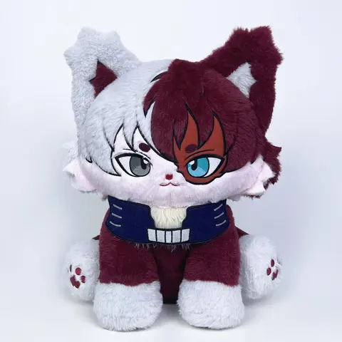 Plushshop 17in Shomeow Plush Stuffed Toy - Kawaii Animals and Nature Themed, Fluffy Collectible, Cute Cuddly Huggable, Party Gift, House Decoration (Few Pcs Available)