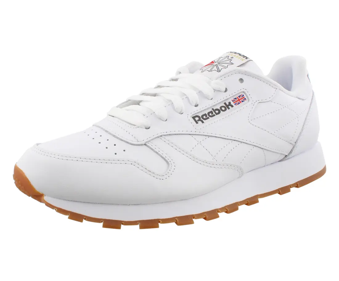 Reebok Classic Leather Men's Athletic Trainer, Men's Sports Shoes, Casual Outdoor Footwear Sneaker