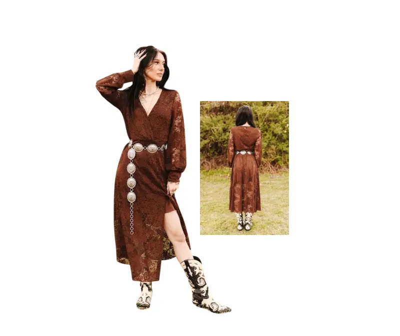western lace dress - TikTok Shop western lace dress - TikTok Shop