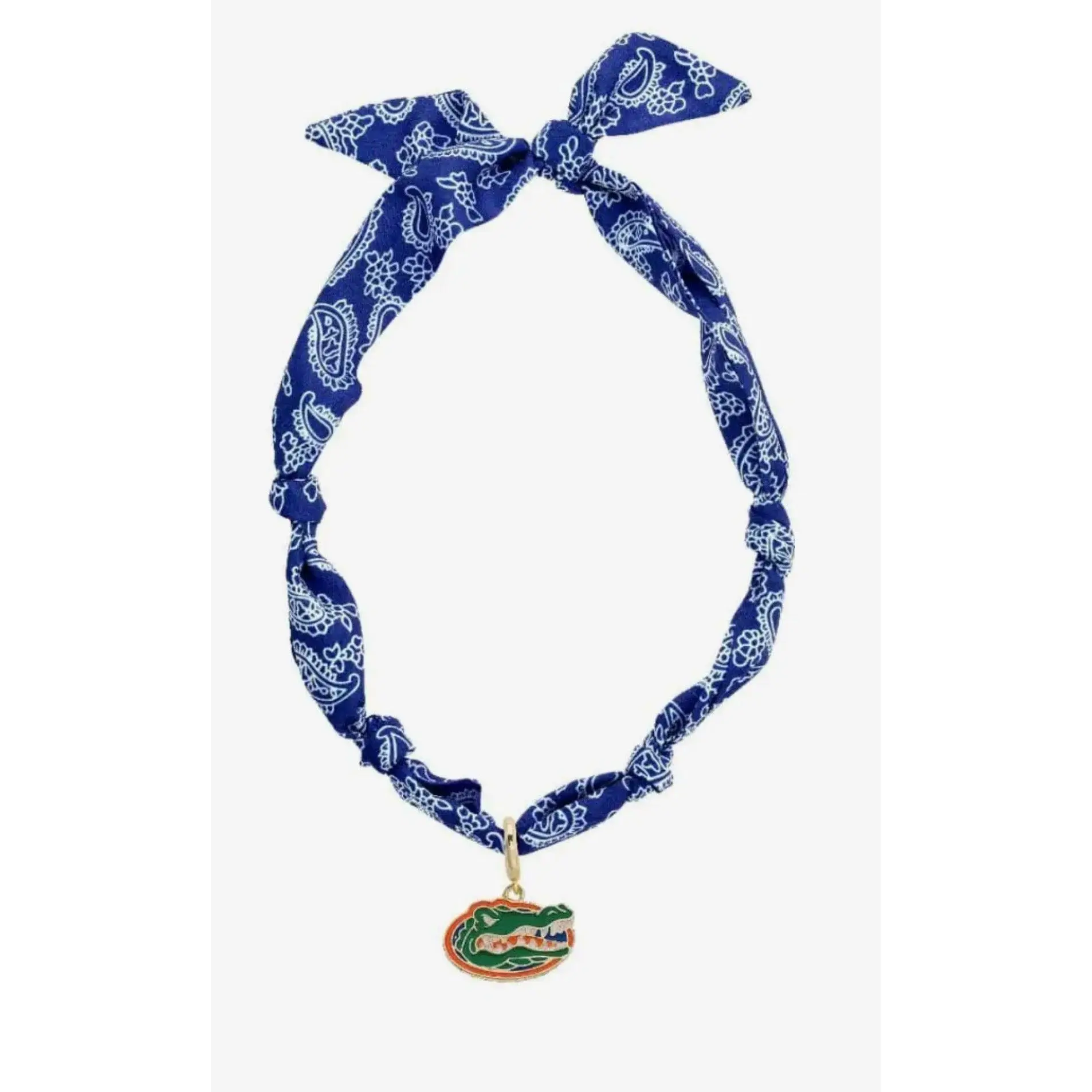 Florida Gators CANVAS Style Bandana Scarf Necklace