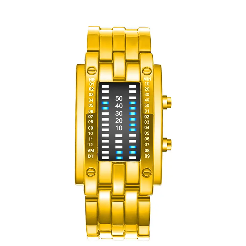 Gold (small) blue light