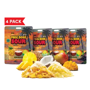 Final Boss Sour - Level 1 Sour Pina Colada (Mango + Pineapple + Coconut) (1 or 4 Pack)