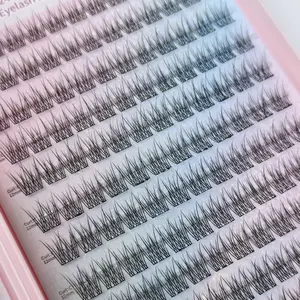 Large Volume False Eyelash Extension, Glue-Free Natural Lashes, Lightweight Fluffy Design, Easy Removal, Ideal for Beginners & Makeup Fans