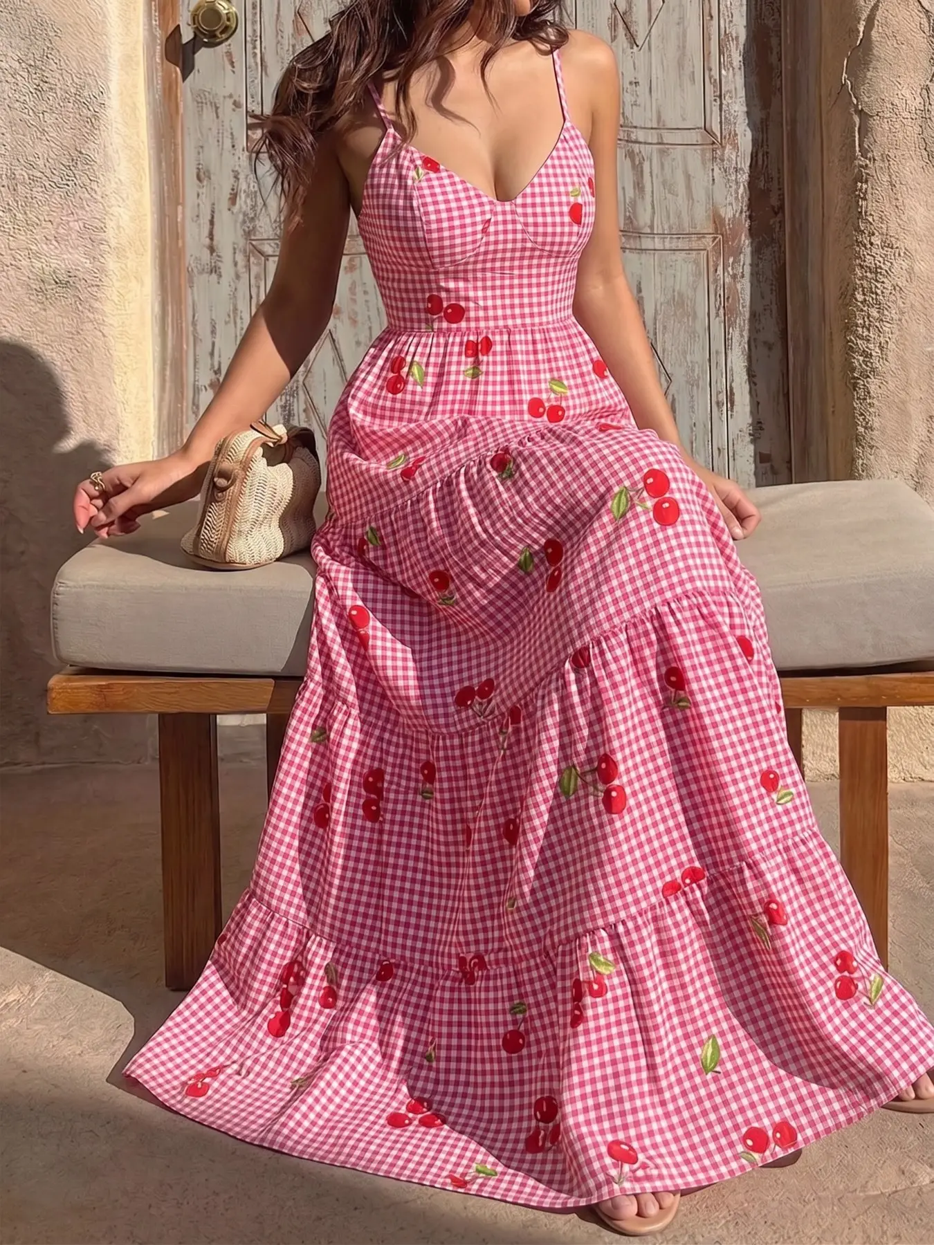 long plaid dress - TikTok Shop long plaid dress - TikTok Shop